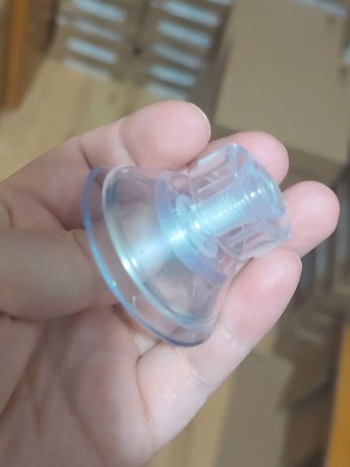 Single Hole Coral Disc/Frag Plug Holder use Strong Screw Nut Suction Cup