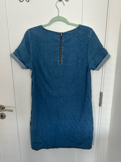 [clothes for adults] Lovely jeans summer dress with pockets, size 40/12