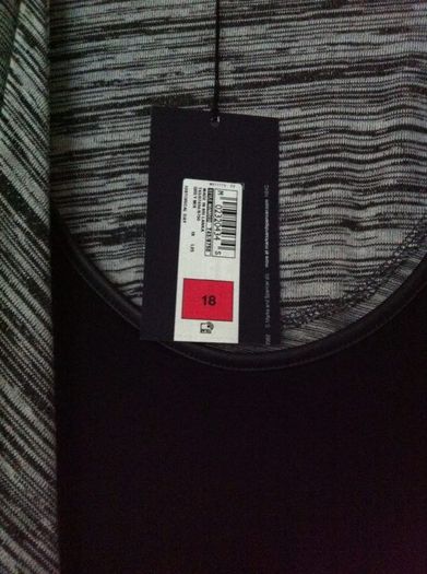 M&S 2-in-1 Top - Size 18