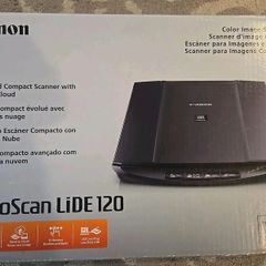 Canon CanoScan LiDE 120 Color Advanced Image Photo Document Scanner (New In Box)