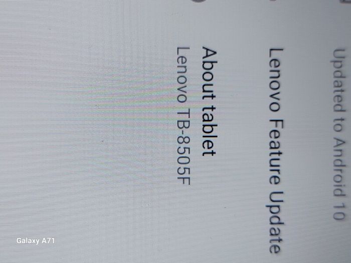 Lenovo Tab M8, Model TB-8505F, 32GB, working perfect, Top left hand coener has some slight damage, minor