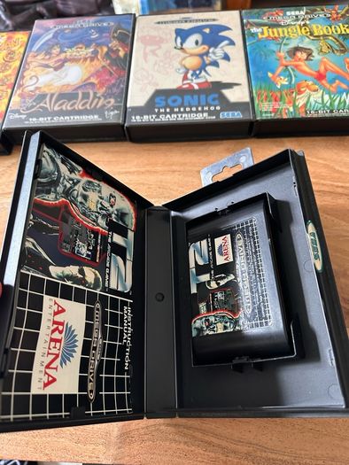 Sega Megadrive games Sonic Castlevania