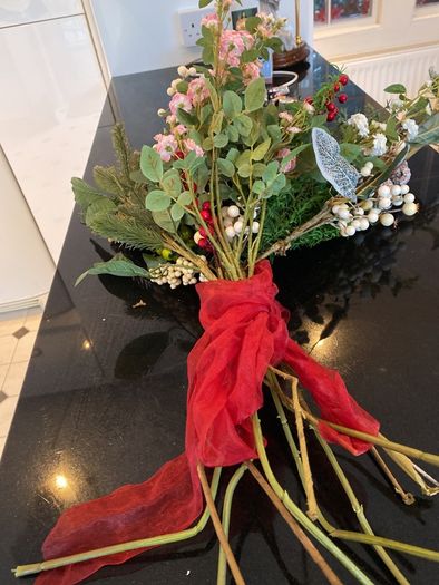 artificial flower bouquet