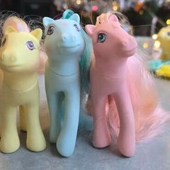 3 x Flutter Ponies Bargain Bundle  MLP G1 My Little Pony