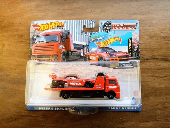 Hot Wheels Nissan Skyline LB-ER34 Super Silhouette Fleet Street