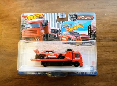 Hot Wheels Nissan Skyline LB-ER34 Super Silhouette Fleet Street