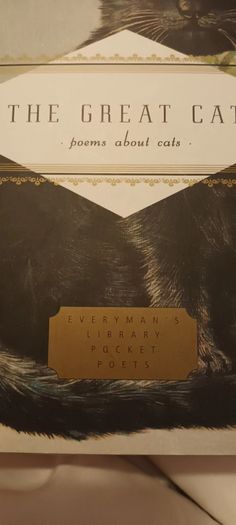The Great Cat poems about cats