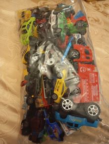 Bag of cars 53 pces