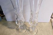 Lovely Set Of 2 Bohemian Vases.  No.  8.