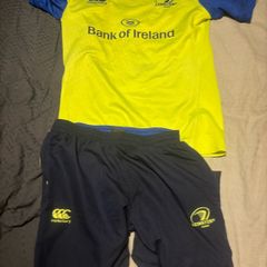 Leinster player jersey and bottoms