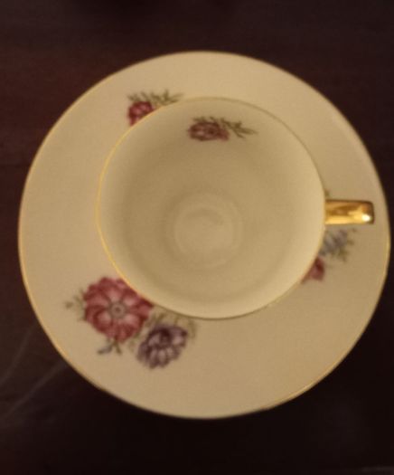 Vintage Czechoslovakia Espresso Set with Milk Jug and Coffee Pot.