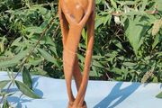 World Unity Wooden Sculpture