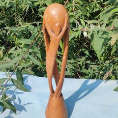 World Unity Wooden Sculpture