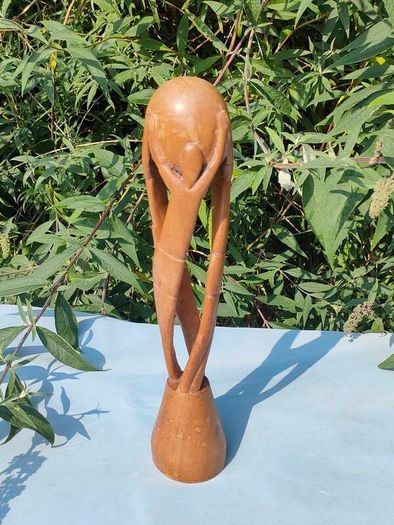 World Unity Wooden Sculpture