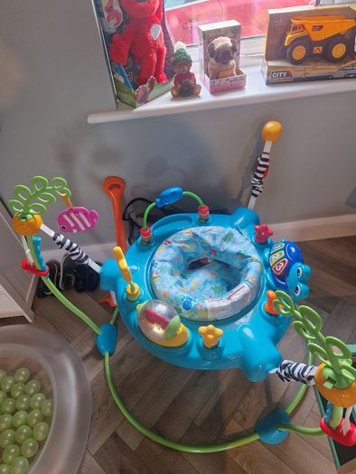 Baby Einstein Ocean Explorers Curiosity Cove 2-in-1 Activity Baby Jumper