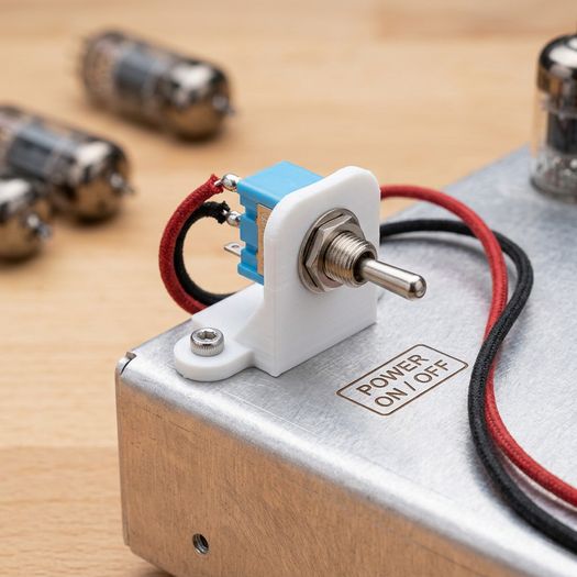 tube amp switch bracket