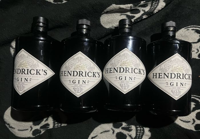 Hendricks Gin empty Bottles