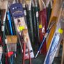 430X Professional Painting Brushes made in England Winsor Newton sable brushes Oil Painting Watercolour Hog bris Image 5