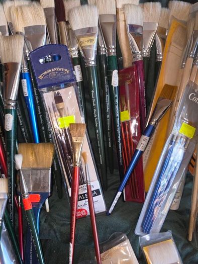 430X Professional Painting Brushes made in England Winsor Newton sable brushes Oil Painting Watercolour Hog bris