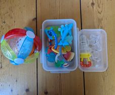 Baby teething items