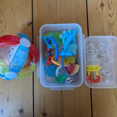 Baby teething items