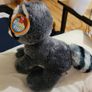 Aurora Dreamy Eyes Rascal Racoon Brand New Teddy Soft Toy Plush Image 3
