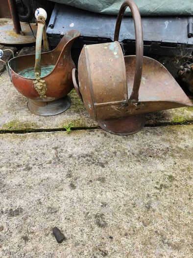 Antique coal scuttles