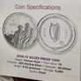 Ireland Silver Proof 2008 Antarctic Explorers Series Ernest Shackleton and Tom Crean 5 Euro Coin in Original Holder with COA Image 8