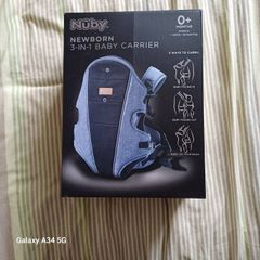 nuby newborn baby carrier