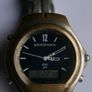 Vintage Sekonda Mens Silver Analog Digital Quartz Alarm Watch (works well) Image 2