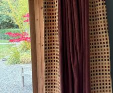Curtains One pair. Inter-lined