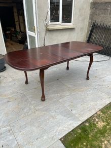 Mahogany dining table