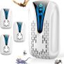 4 Pack Ultrasonic Pest Repeller - Effective Mice & Insect Control for Indoor Use, Safe for Pets and Humans, Plug-In Repellent for Cockroaches, Rats, Spiders, Mosquitoes - Radiation-Free Image 2