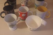 Mugs/Greece/Wales/London/Dubrovnik/Edinburgh/Malta/France 8euro EACH