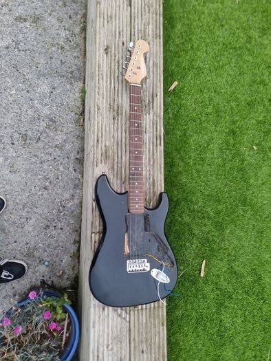 Old project guitar