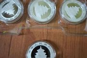 Silver Panda coins 2022