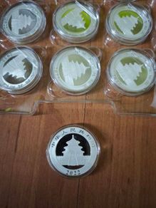Silver Panda coins 2022