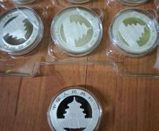 Silver Panda coins 2022