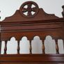 Antique Coat and Hat Stand With Mirror Image 8