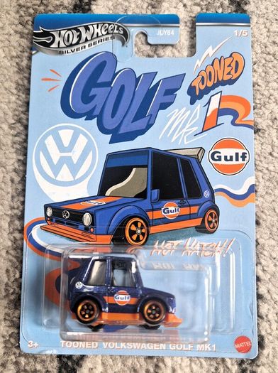 Hot Wheels - Volkswagen Golf MK1 - Tooned Gulf