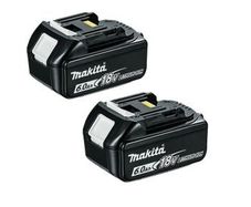 Makita BL1860B 18V 6.0Ah LXT Lithium-Ion Battery (Twin Pack)