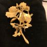 Mid Century Orchid Brooch Image 2