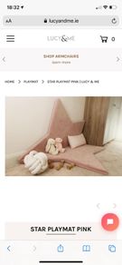 Lucy & Me Star Play Mat