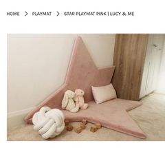 Lucy & Me Star Play Mat