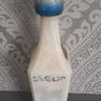 1970s Milk Glass Liquer Bottle Image 3
