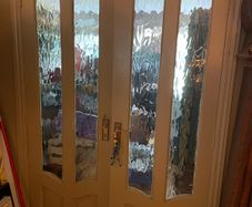 Interior double doors (no frame)