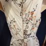 Dress, cream grey and orange Image 5