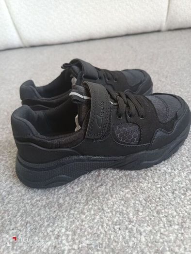 New.Clarks boy's school shoes. UK 12G/EUR 30
