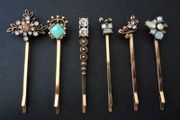 Set of 6 Hair Accessories Bobby Pins