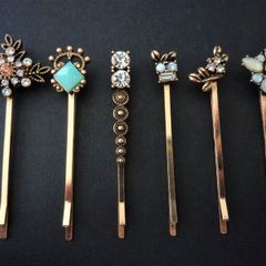 Set of 6 Hair Accessories Bobby Pins